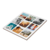 ハウスタイル9写真テンプレートグリッドラウンドフレーム タイル (側面)