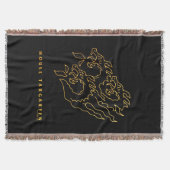 ハウスターガリエンアイコン スローブランケット (正面)