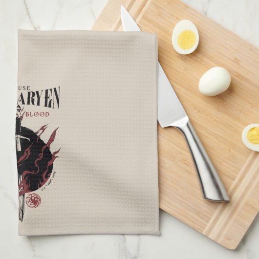 ハウスターガリエンファイア&ブラッド キッチンタオル (四つ折り)