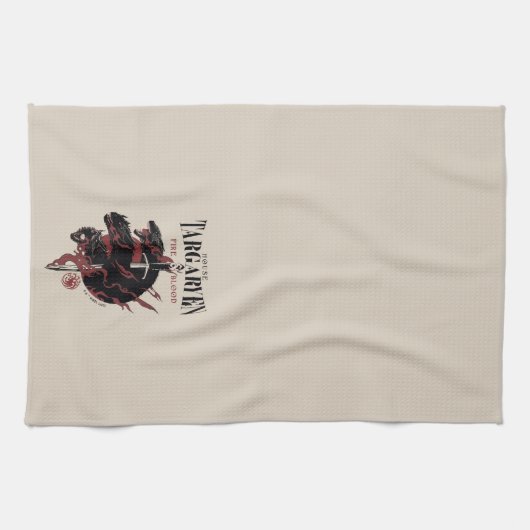 ハウスターガリエンファイア&ブラッド キッチンタオル (横)