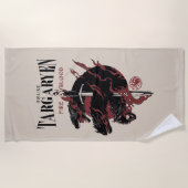 ハウスターガリエンファイア&ブラッド ビーチタオル (正面)