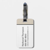 ハウスターガリエンファイア&ブラッド ラゲッジタグ (裏面縦)