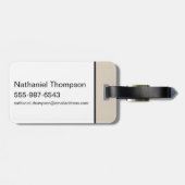 ハウスターガリエンファイア&ブラッド ラゲッジタグ (裏面横)