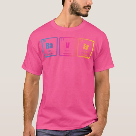 ハウスダンスパーティーEDMレイバー Tシャツ (正面)