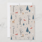 ハウスチムニーレッドキツネウィンタースケープ シーズンカード (裏面)