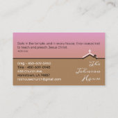 ハウスチャーチ 名刺 (裏面)