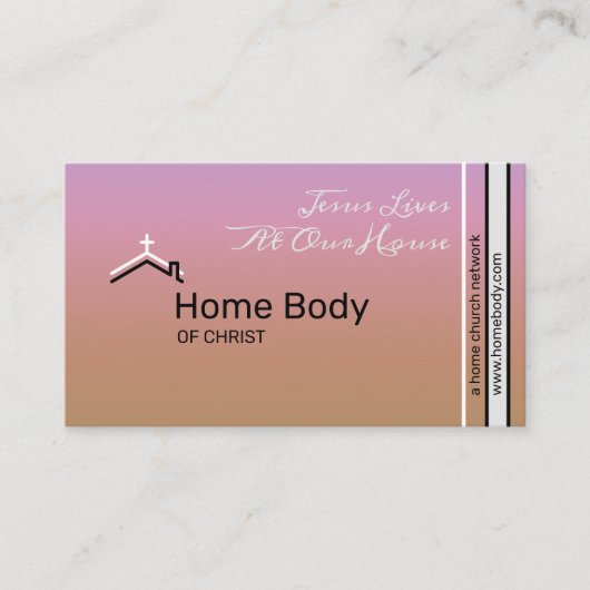 ハウスチャーチ 名刺 (正面)