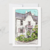 ハウスチョウアビクトリアンアクアインスティチュートフラットカード カード (正面)