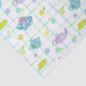 ハウスティーポットウォーターカラーイラストレーション 薄葉紙 (詳細)