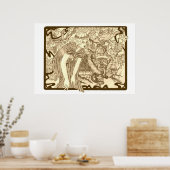 ハウスドラゴ誇りを持ったン ポスター (キッチン)