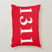 ハウスナンバーズ化粧枕 アクセントクッション (正面(垂直))