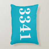 ハウスナンバーズ化粧枕 アクセントクッション (正面(垂直))