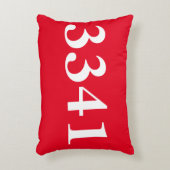 ハウスナンバーズ化粧枕 アクセントクッション (正面(垂直))