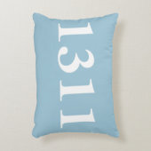 ハウスナンバーズ化粧枕 アクセントクッション (正面(垂直))