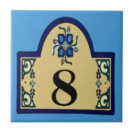 ハウスナンバーチェンジ文字 タイル