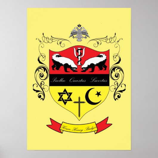 ハウスハニーバッガーポスター ポスター (正面)