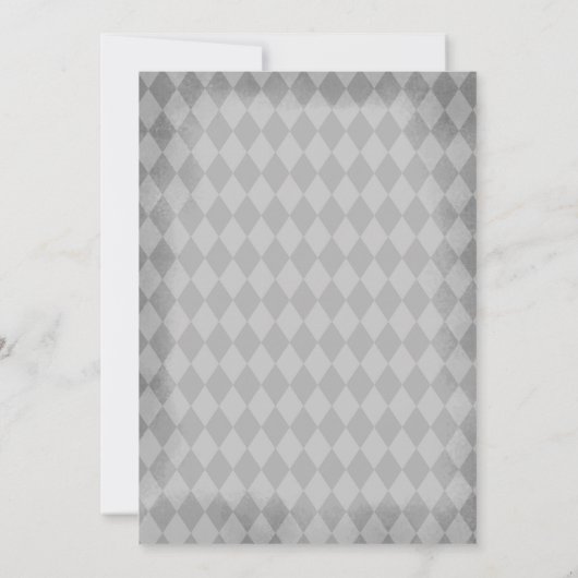 ハウスハロウ幽霊のよく出るィーン誕生日パーティーの招待 招待状 (裏面)