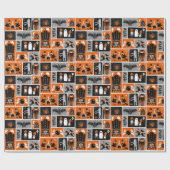 ハウスハロウ幽霊のよく出るィーン ラッピングペーパー (フラット)