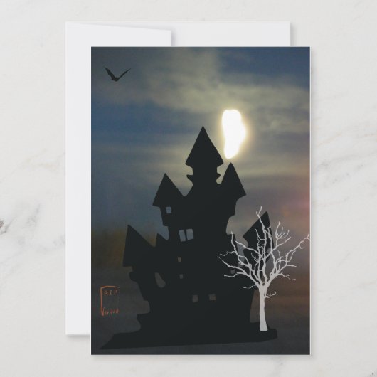 ハウスハロウ幽霊のよく出るィーン 招待状 (正面)