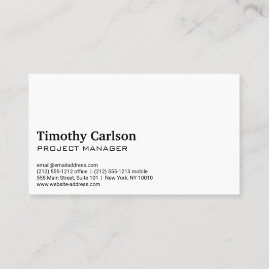 ハウスハンマーのロゴ |木材の背景 名刺 (裏面)