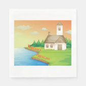 ハウスバイザリバー スタンダードランチョンナプキン (正面)