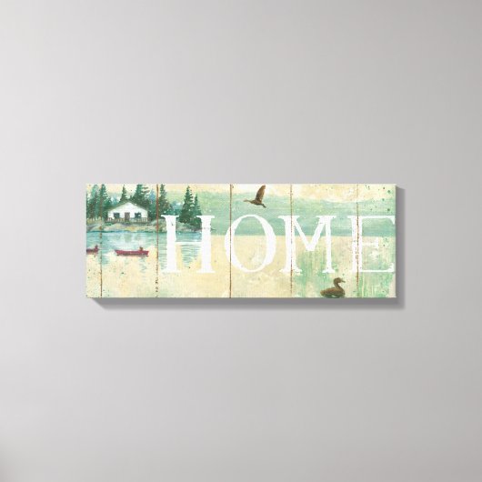 ハウスバイザレイク キャンバスプリント (正面)