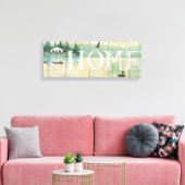 ハウスバイザレイク キャンバスプリント (インサイチュ (リビング))