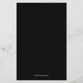 ハウスバジェット幽霊のよく出るハロウィーン招待状 (裏面)