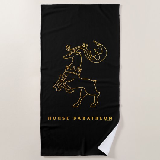 ハウスバラシオンアイコン ビーチタオル (正面)