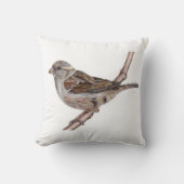 ハウスパローバード（パッサードメスティックス）枕 クッション (正面)