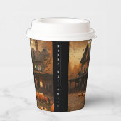 ハウスパンプキ不気味ンハロウィーンコレクション 紙コップ (右)