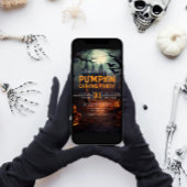 ハウスパンプキ幽霊のよく出るンカービングハローウィンパーティ 招待状