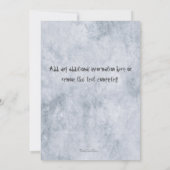 ハウスパーソナライズされたハローウィンパーティ招待状 招待状 (裏面)