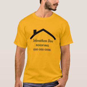 ハウスパーソナライズされたルーフ Tシャツ