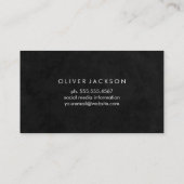 ハウスパームツリーロゴ 名刺 (裏面)