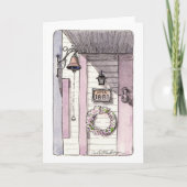 ハウスビクトリアン詳細チャウチュカフォールディングカード カード (正面)