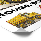 ハウスビルダー建築ポスタープリント ポスター (角)