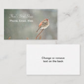 ハウスフィンチオンアブランチ 名刺 (正面/裏面)