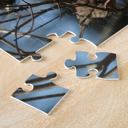 ハウスフィンチフォトグラフィックスバード ジグソーパズル (側面)