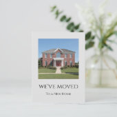 ハウスフォト引っ越しましたグレームービング 案内ポストカード (スタンド正面)