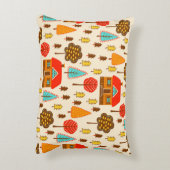 ハウスフォレストヴィンテージシームレスパターン アクセントクッション (裏面(縦))