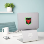 ハウスフラレンドシール シール (デスク上のノートパソコン)