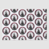 ハウスフ幽霊のよく出るルムーンこうもりハッピーハローウィン 薄葉紙 (正面)