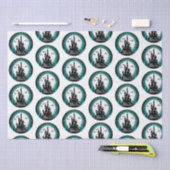 ハウスフ幽霊のよく出るルムーンこうもりハッピーハローウィン 薄葉紙 (クラフト)