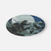 ハウスフ幽霊のよく出るルムーン紙プレート ペーパープレート (アングル)