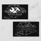ハウスブループリント | 建築家 | ビルダーツール 名刺 (正面/裏面)