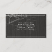 ハウスブループリント |建築家 |建築 名刺 (裏面)