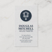 ハウスブ絵を描ラシロゴ 名刺 (正面)