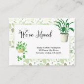 ハウスプランツアンドグリーンテラゾ引っ越しました エンクロージャーカード (正面)