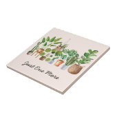 ハウスプラントウォーターカラーガーデニング引用文 タイル (側面)